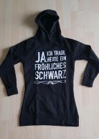 Lang Hoodie mit lustigen Schriftzug Größe S wie neu! Bayern - Waldershof Vorschau