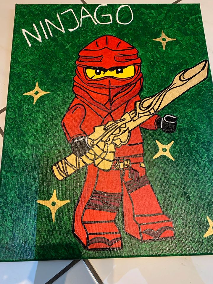 Ninjago Lego Bild Wandbild in Steinau an der Straße