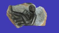 Sale! Mädchen Akt liegend 45cm, Afrika Skulptur Shona  W. Msonza Bayern - Günzburg Vorschau
