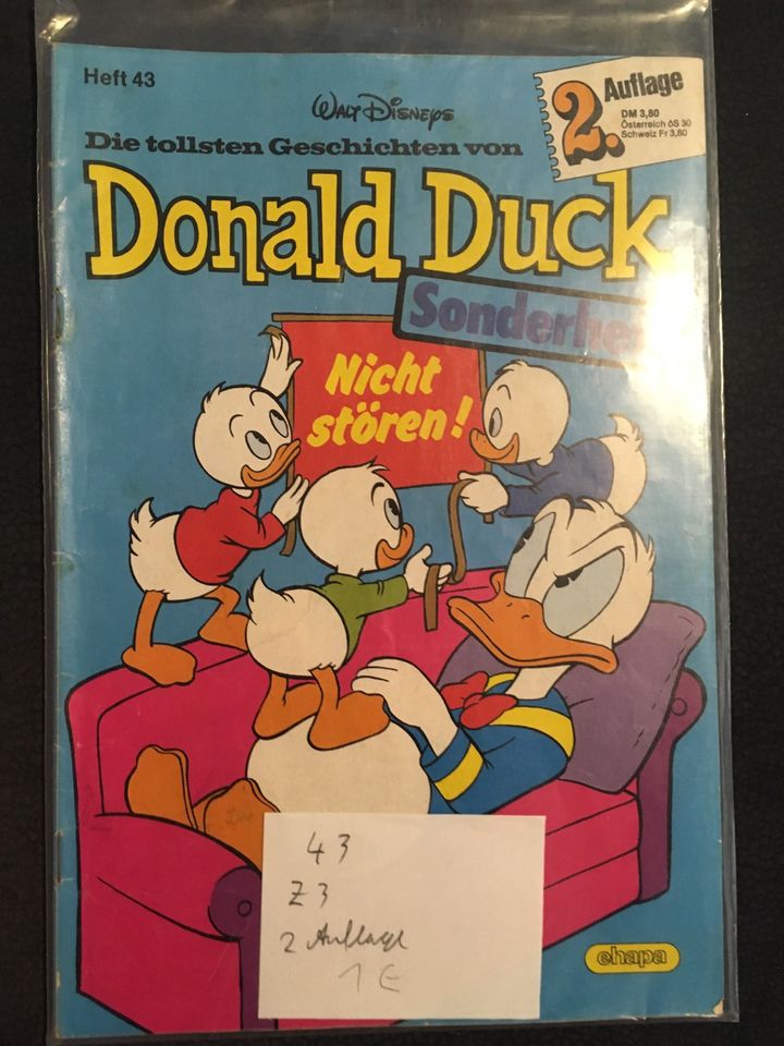 20 Donald Duck Sonderhefte von nr 40 bis 46 in Mecklenbeck