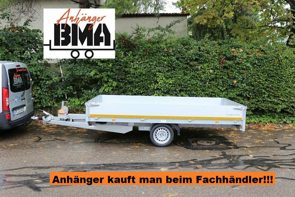 EDUARD Anhänger Multi 330x180x30 1500kg mit Rampen & Winde NEU in Mühlhausen im Täle