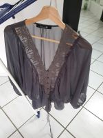 Bluse Tunika Shirt Gr. ? grau durchsichtig forever 21 Nordrhein-Westfalen - Versmold Vorschau