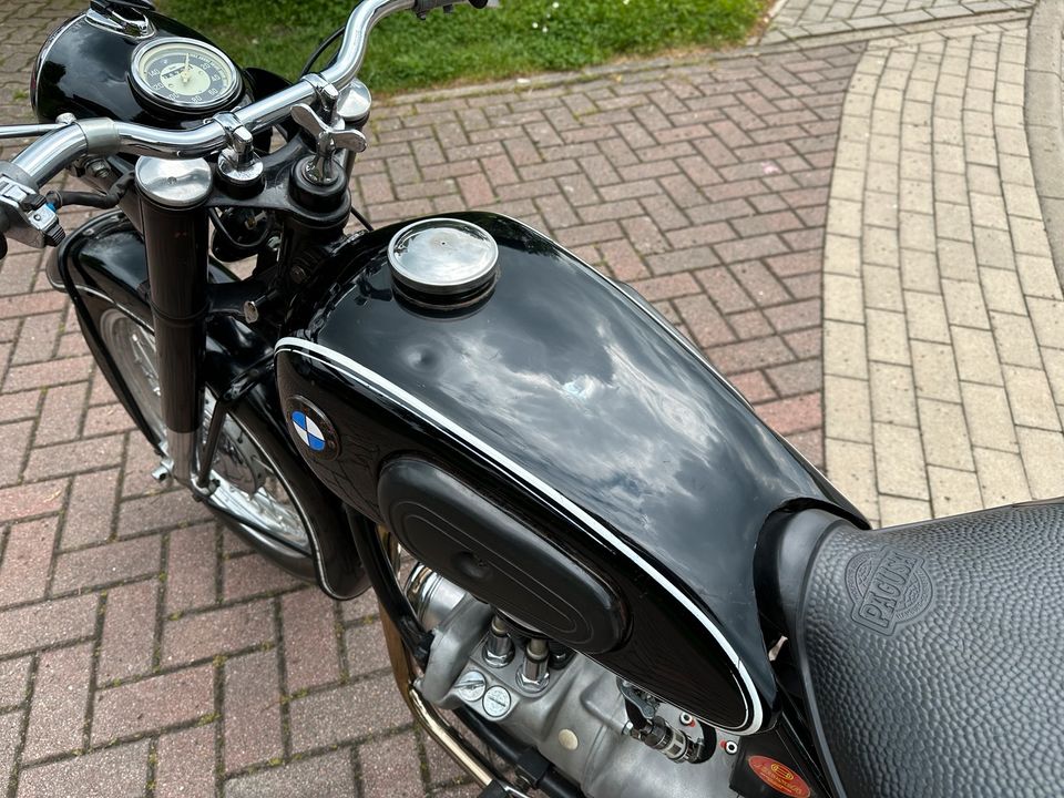 BMW R 25/3 - startklar für die Saison in Rosengarten