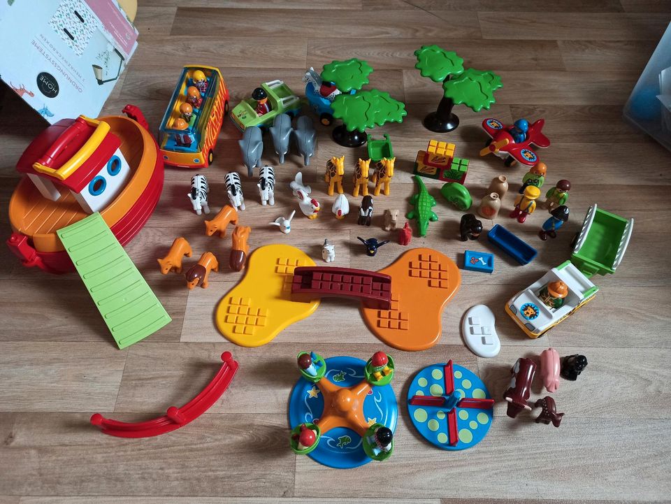 ⚡riesiges Playmobil 123 Set Arche Zoo Spielplatz Safari in Herzogenaurach