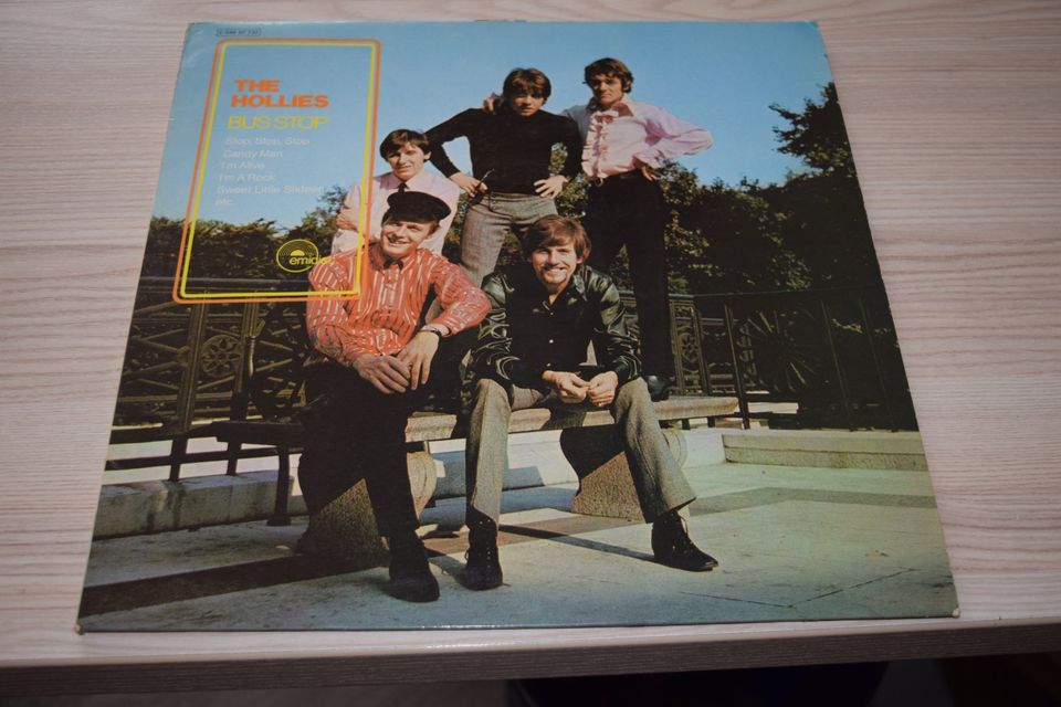 Hollies,4LP, Write on, Tops of the Hollies, Bus Stop in Egenhofen