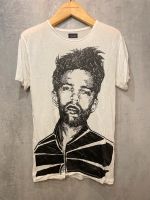 Zara T-Shirt Herren L weiß Bild Poster Boy Ibiza boho asos h&m Saarland - Saarlouis Vorschau