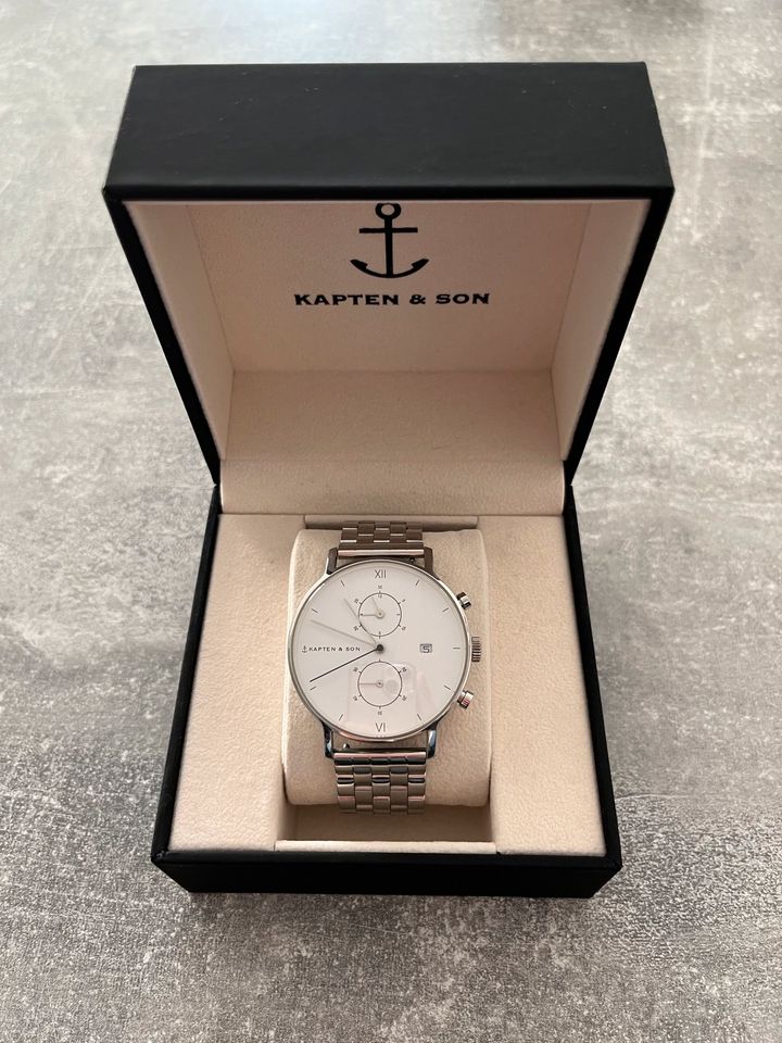 Kapten & Son Damenuhr Silber Chrono in Nordrhein-Westfalen - Petershagen |  eBay Kleinanzeigen ist jetzt Kleinanzeigen