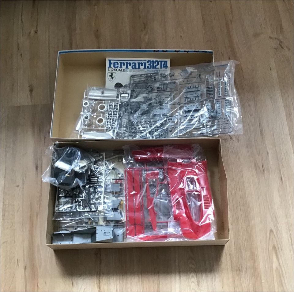 Tamiya BS1225, Ferrari 312 T4, 1:12, Big Scale Series,Neu mit OVP in Denkte