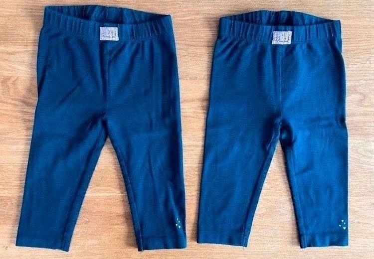 2x Feetje Leggings marineblau (Gr. 74) in Abstatt