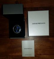 Armani Uhr Herren Chronograph dunkelblau silber Altona - Hamburg Othmarschen Vorschau