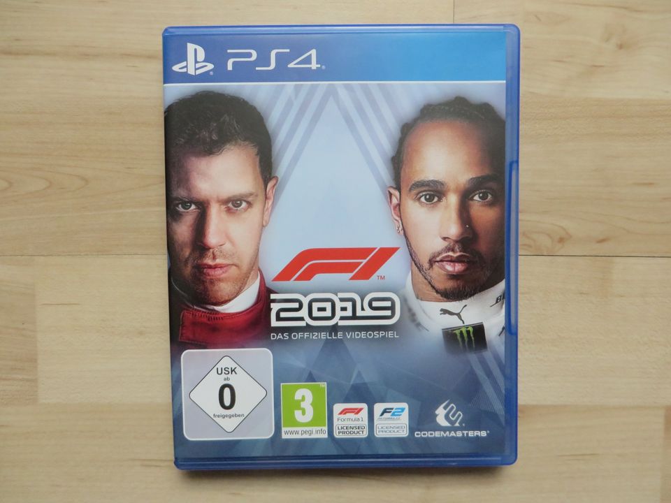 PS4 Videospiel: "F1 2019". in Uplengen