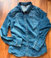 Comma 38 S M Bluse Jeans Jeansbluse Jeanshemd Hemd Top Schleswig-Holstein - Henstedt-Ulzburg Vorschau