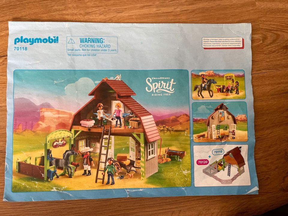 Playmobil Spirit: wild und frei - Stall mit Lucky, Pru & Abigail in Springe