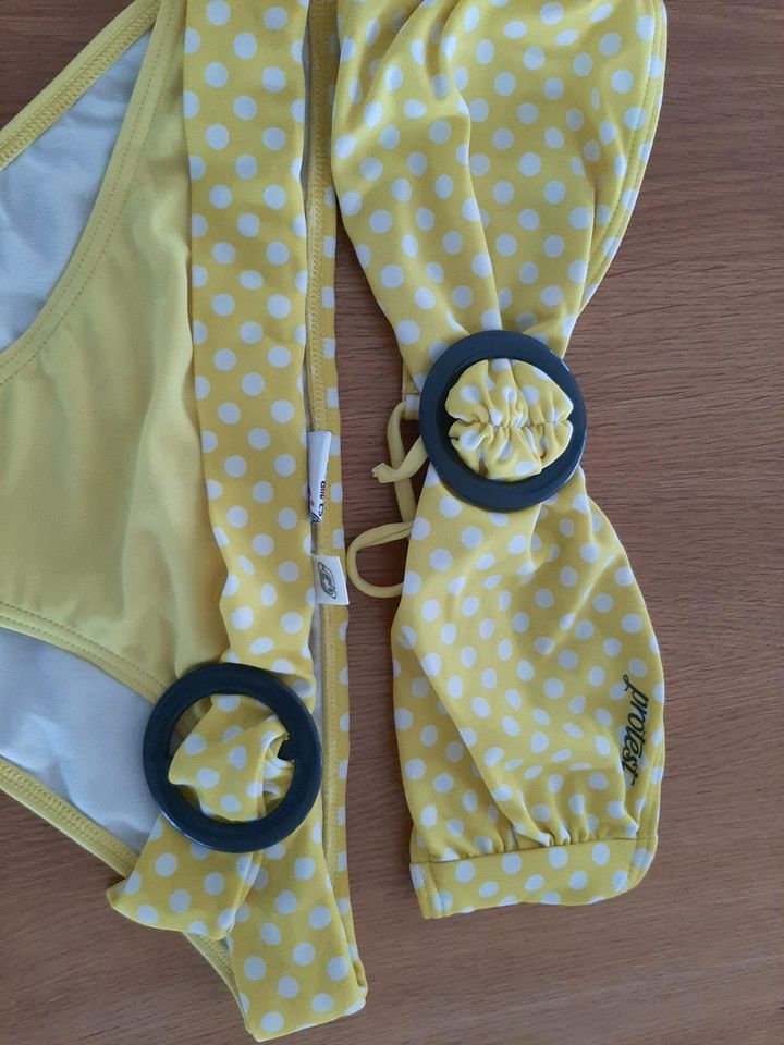 Protest Bikini gelb Punkte Gr M/38  75b in Schmelz