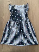 Kleid Happy Girls Gr. 128 bunte Punkte gestreift Hessen - Friedrichsdorf Vorschau