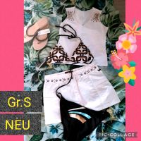 Neu ♥️ Bikini metallic, Beach Shirt aus Miami Leipzig - Burghausen-Rückmarsdorf Vorschau