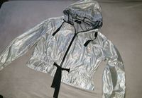 Reserved Jacke Holo Silber Oversized Cropped Windjacke Gr.S Thüringen - Jena Vorschau