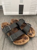 BIRKENSTOCK Arizona schwarz, Leder, gr. 38, schmal, Sandalen Nordrhein-Westfalen - Stolberg (Rhld) Vorschau