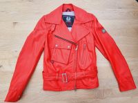 Belstaff Damen-Lederjacke, Gr. 36/38, Rot, butterweich Bayern - Taufkirchen München Vorschau