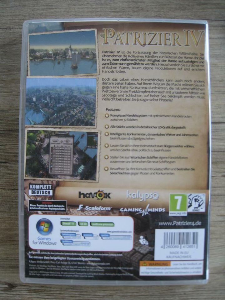 Patrizier lV für PC (DVD-ROM) in Schalkenbach