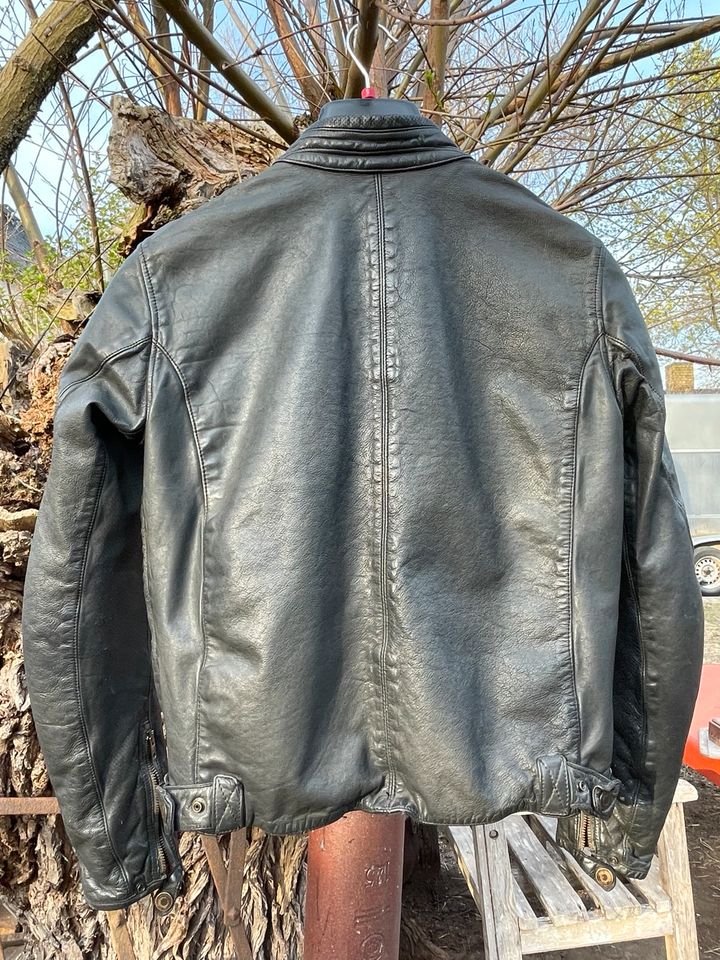 Dainese Ace Café Motorrad Lederjacke perforiert Gr. 50 Vintage in Wermsdorf