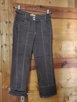 Braune Damen-Jeans  7/8 Länge Thüringen - Starkenberg Vorschau
