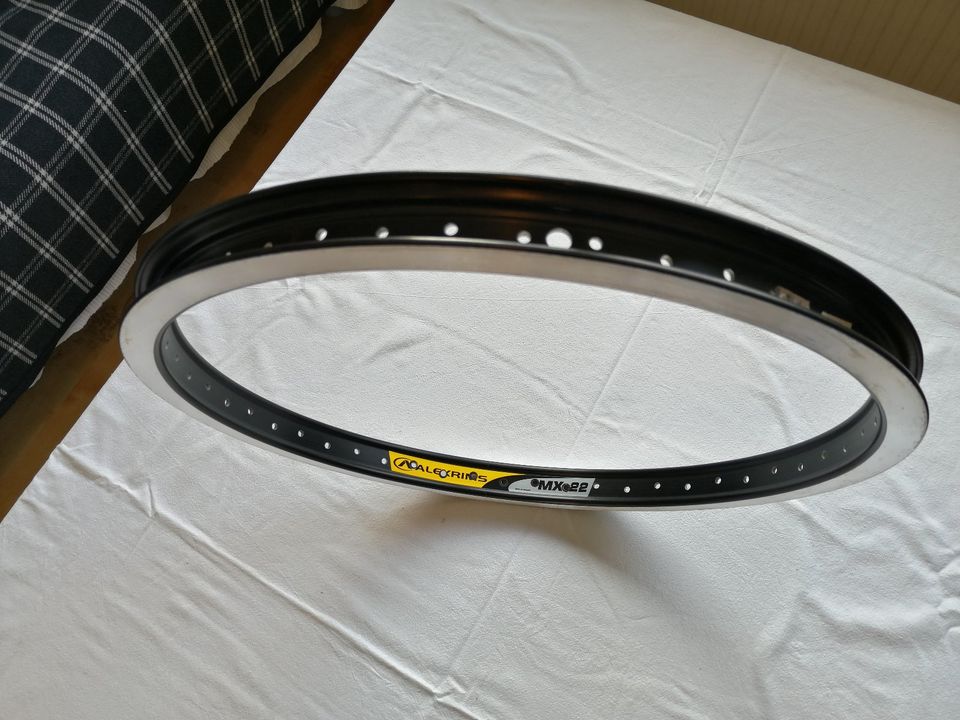 ALEXRims MX 22 BMX Felge Rim 20" 48H schwarz NOS neu in Neunkirchen-Seelscheid