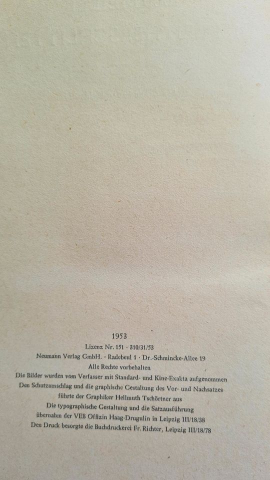 Buch 1953 - 1000 Meilen im Rentierschlitten - von Erich Wustmann in Meyenburg
