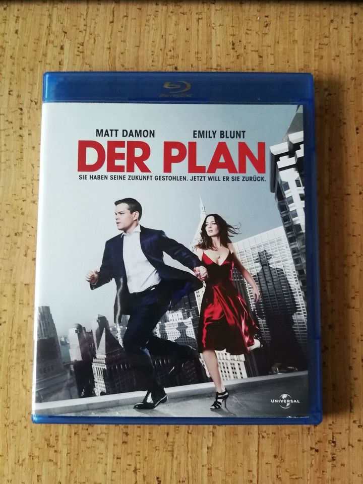 Bluray Der Plan mit Matt Damon und Emily Blunt sehr guter Zustand in Neufahrn