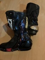 SIDI Motorradstiefel Gr. 44, schwarz-rot Baden-Württemberg - Eichstetten am Kaiserstuhl Vorschau