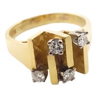 Gold Ring m. Diamanten 0,276 ct. | RG 54 | 14 Kt. 585 Gelbgold | Damen Verlobung G1691 Bayern - Regensburg Vorschau