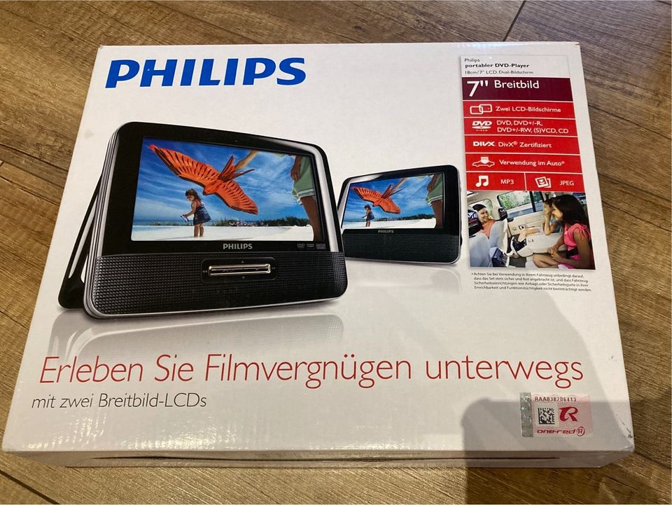 Philips 7“ Portabler DVD-Player in Frankfurt am Main