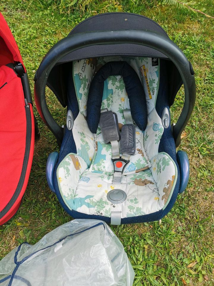 Maxi Cosi Mura Plus Kinderwagen Buggy Sportkarrenaufsatz Babyauto in Lewitzrand