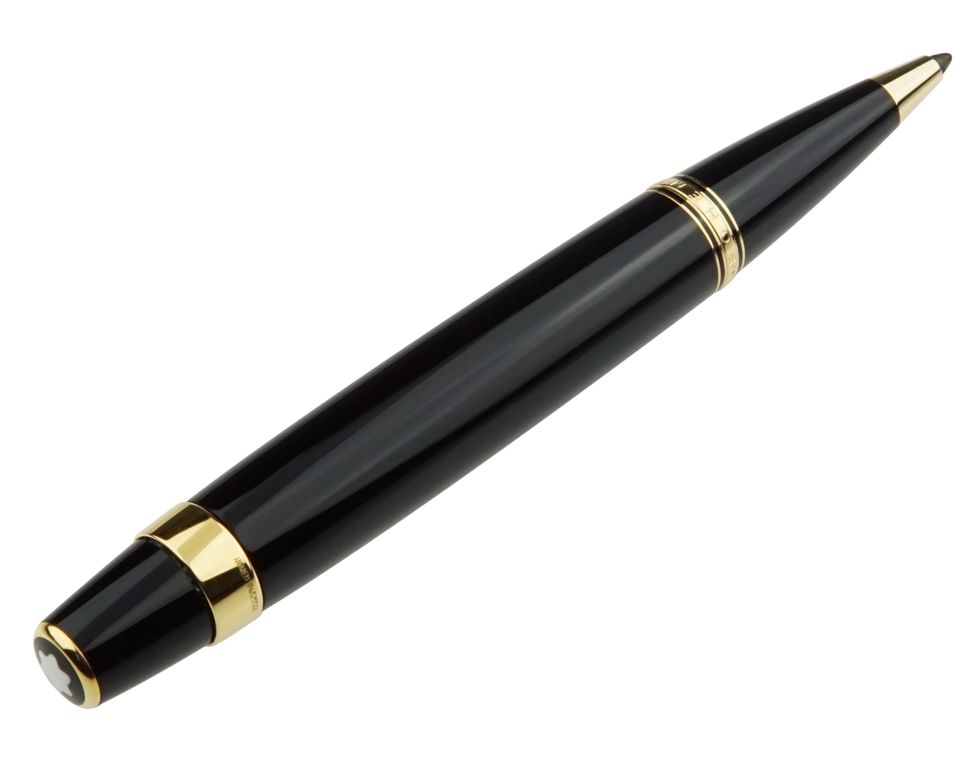 Montblanc Boheme Rouge Kugelschreiber Nr.25200 Gold Schwarz TOP in Pfarrkirchen