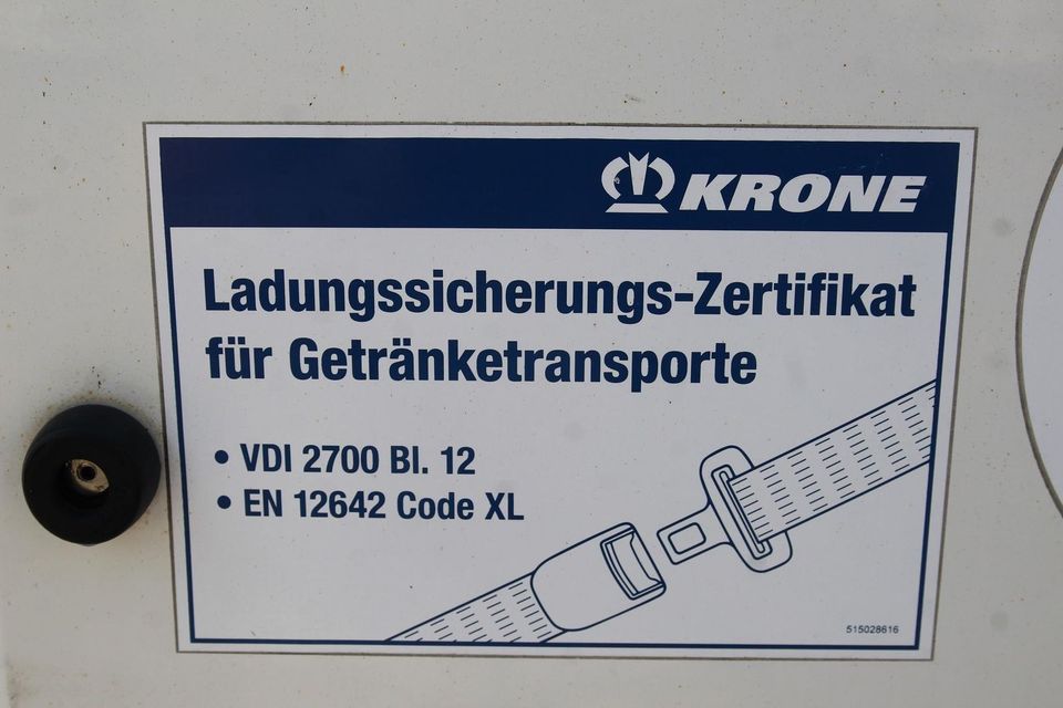Krone  / Plane / 2 x Liftachse/ Pal. Kasten / Code XL in Hilden
