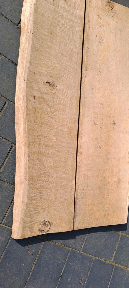 Eiche Eichenbolen Holz Tisch Bole in Tespe