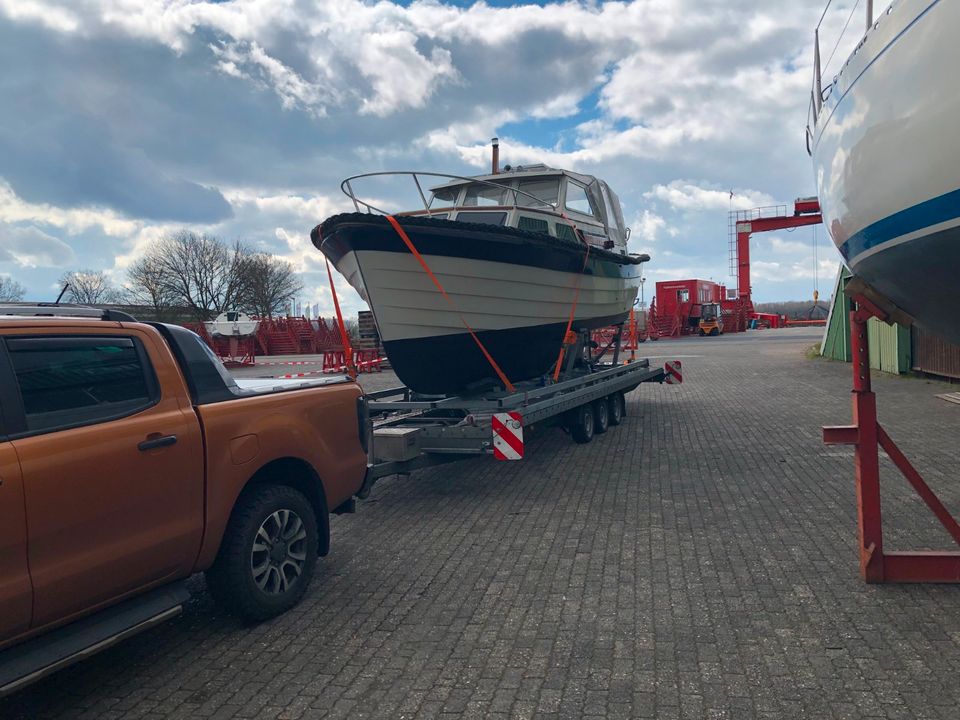 Bootstransport in Hamburg