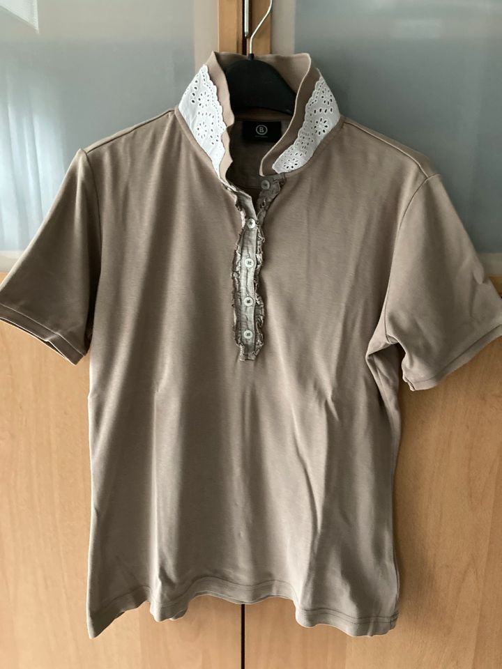 Bogner Poloshirt dunkles Beige, Größe L/40, NP:130 € in Altrip