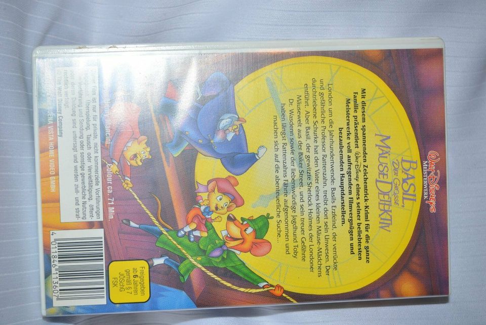 VHS - Basil der große Mäusedetektiv, Walt Disney ,Videokassette in Berlin
