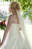 Brautkleid Gr. 38 inkl. Reifrock und Schleier, 1x getragen Bayern - Ingolstadt Vorschau