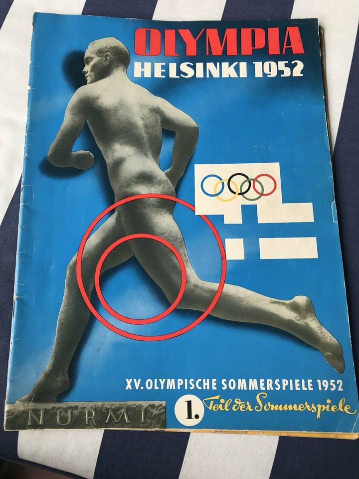 Olympia Helsinki 1952 15. Olympische Sommerspiele 1952, 1.Teil, Z in Hamburg
