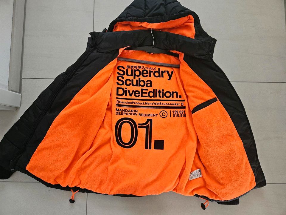 Superdry Winterjacke Jacke Größe XL schwarz Hamm Westfalen in Hamm