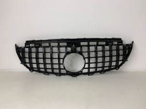 für Mercedes Grill W213 S213 GLANZ CHROM E63 LOOK Kühlergrill Frontgrill