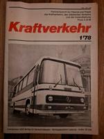 Fachzeitschrift Kraftverkehr DDR 01 / 1978 Transpress Sachsen - Bautzen Vorschau