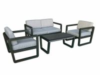 Design Gartenlounge Delfi in schwarz Aluminium rostfrei 699€* Baden-Württemberg - Herbertingen Vorschau