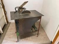 #B DDR Kreissäge Tischkreissäge Kraftstrom Eigenbau auf Rollen Sachsen - Burgstädt Vorschau