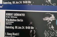 2x Grönemeyer Waldbühne Berlin 08.06.24 Saarbrücken-Mitte - St Johann Vorschau