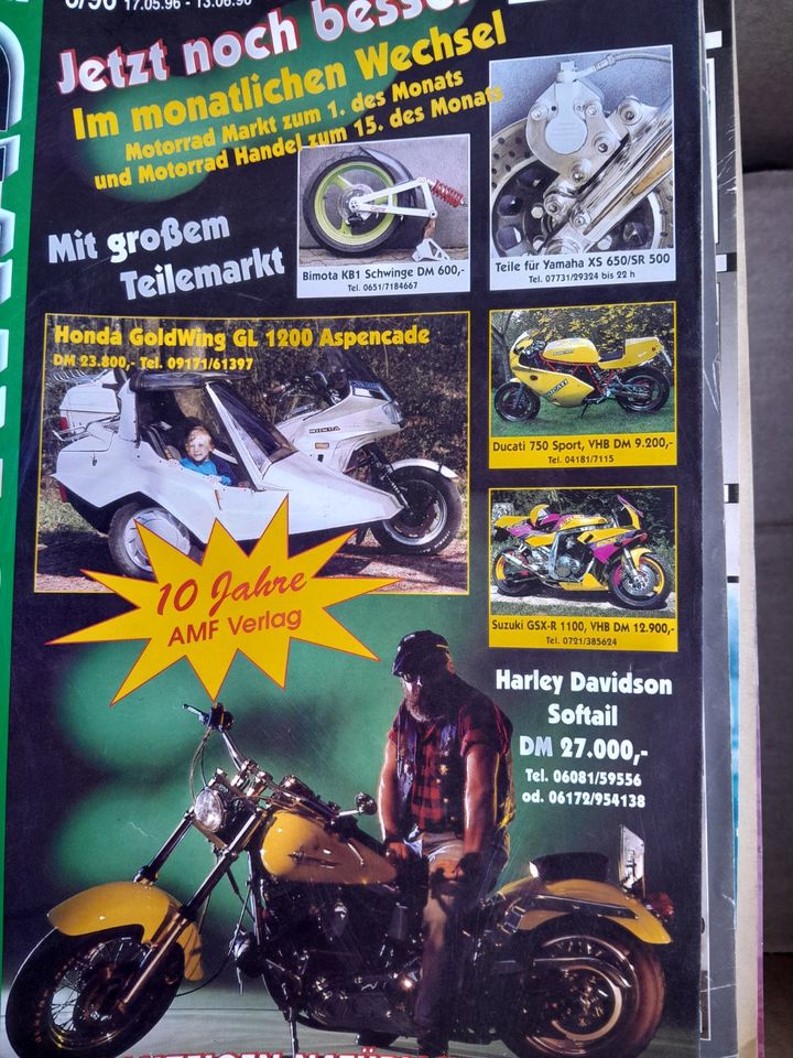 Zeitung Motorrad 53 x Zeitschriften Bilder Oldtimer alle =20 Euro in Recklinghausen