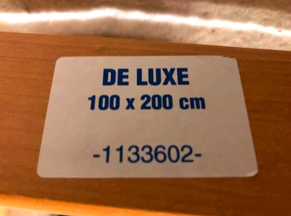 2 Lattenroste 100x200 cm, verstellbar, der Marke De Luxe in Goldbach