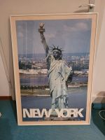 Retrobild New York Poster Bilderrahmen 1990 98 x 72cm Stuttgart - Vaihingen Vorschau